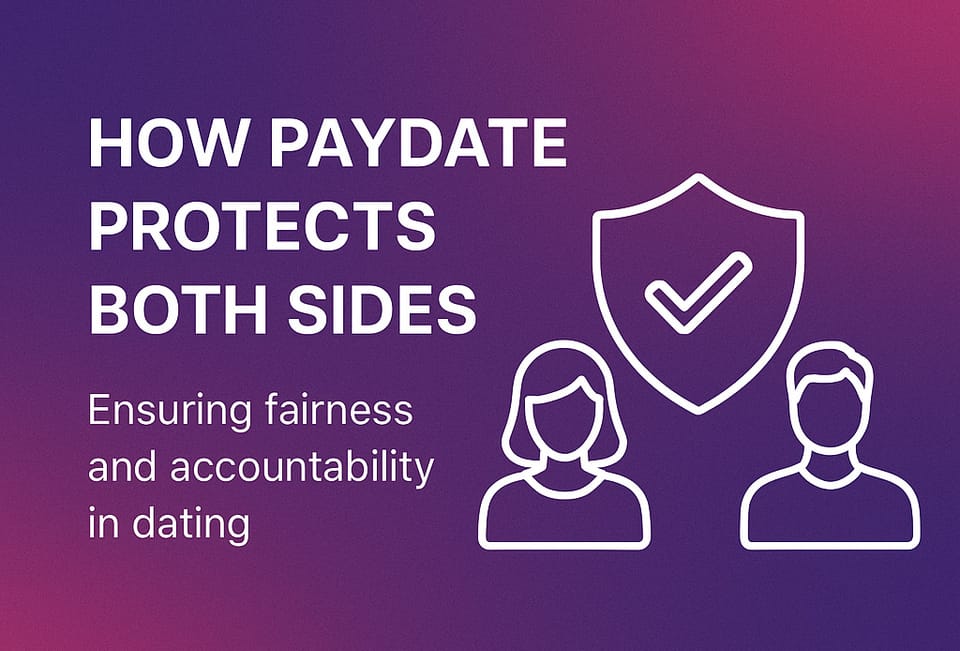 How PayDate protects both sides – from fake dates to fair disputes